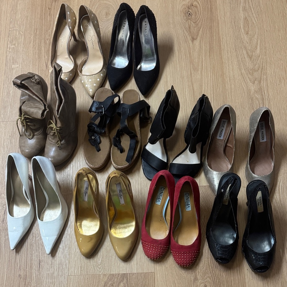 Bulk sale 10 pairs of shoes - Stylish Women's Shoe Collection